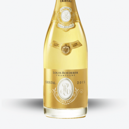 Champagne Cristal de Roederer 2015 - Coffret Luxe - Etiquette