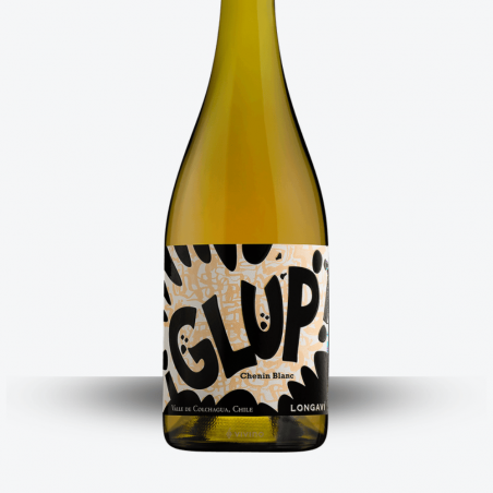 Glup Chenin Blanc 2021 - Longaví - Etiquette