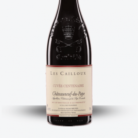 Magnum Les Cailloux Centenaire 2022 - Domaine André Brunel - Etiquette