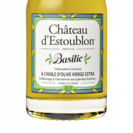 Huile D Olive Au Basilic Chateau D Estoublon