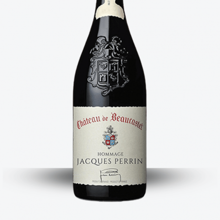 Château de Beaucastel Hommage Jacques Perrin 2021 - Etiquette