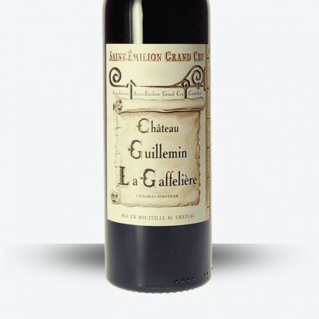 Château Guillemin La Gaffelière 2020 - Etiquette