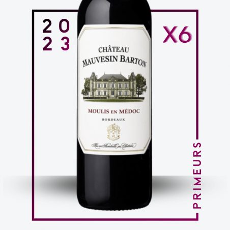 Primeurs - Château Mauvesin Barton 2023 - Etiquette