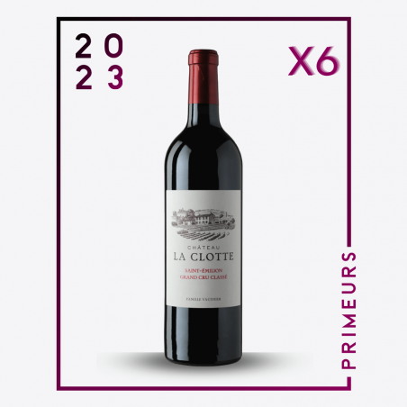 Primeurs - Château La Clotte 2023