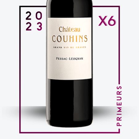 Primeurs - Château Couhins Rouge 2023 - Etiquette