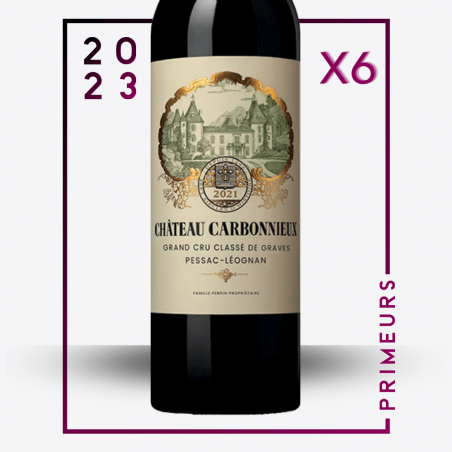 Primeurs - Château Carbonnieux Rouge 2023 - Etiquette