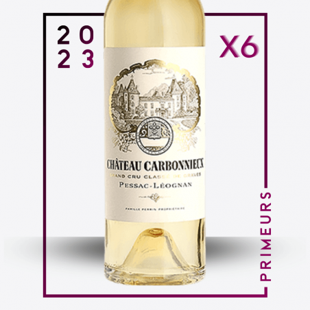 Primeurs - Château Carbonnieux Blanc 2023 - Etiquette