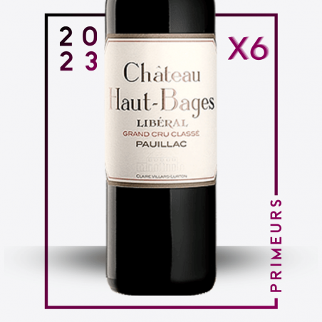 Primeurs - Château Haut-Bages Libéral 2023 - Etiquette