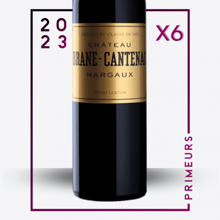 Primeurs - Château Brane-Cantenac 2023 - Etiquette