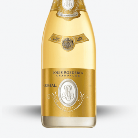 Champagne Cristal de Roederer 2008 - Coffret Luxe - Etiquette