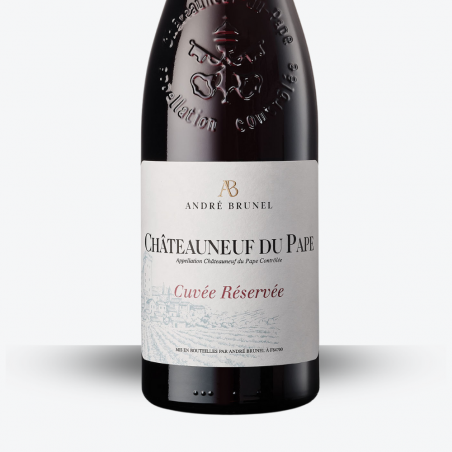 Cuvée Réservée 2021 - Domaine André Brunel - Etiquette