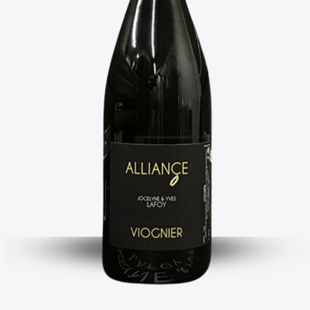 Alliance Viognier 2022 - Jocelyne et Yves Lafoy - Etiquette