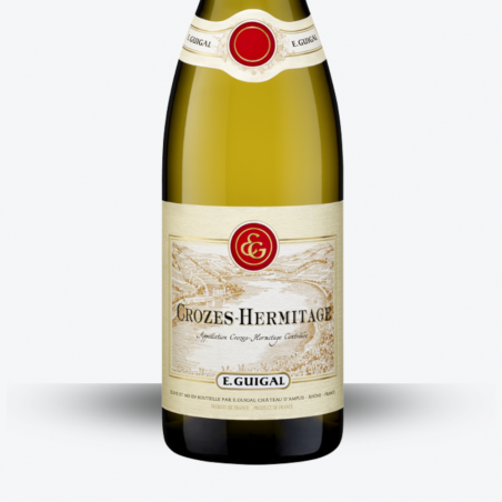 E.Guigal Crozes-Hermitage Blanc 2021 étiquette