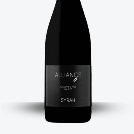 Alliance Syrah 2022 - Jocelyne et Yves Lafoy - Etiquette