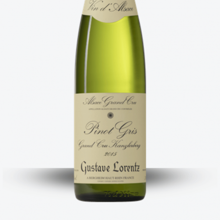 Pinot Gris Grand Cru Altenberg de Bergheim 2013 - Gustave Lorentz - Etiquette