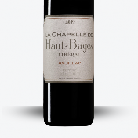 La Chapelle 2019 - Château Haut-Bages Libéral étiquette