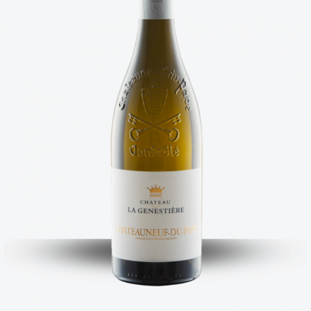 Châteauneuf du Pape Blanc 2023 - Château la Genestière - étiquette