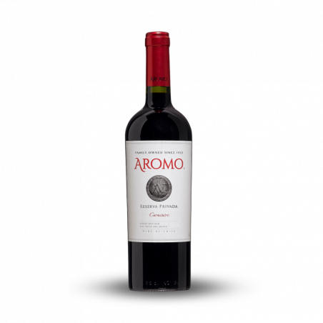 Aromo Reserva Privada Carmenere 2017 - Étiquette abîmée