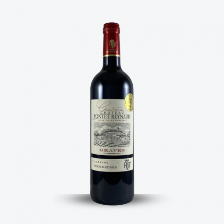 Château Pontet Reynaud 2016 - Étiquette abîmée