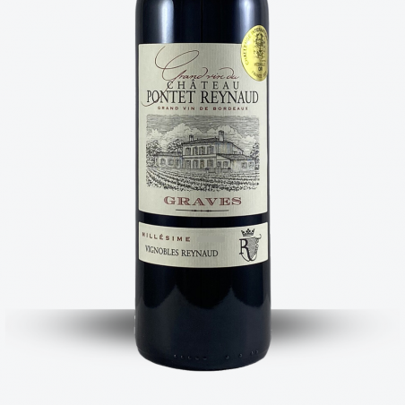 Château Pontet Reynaud 2016 - Étiquette abîmée Etiquette